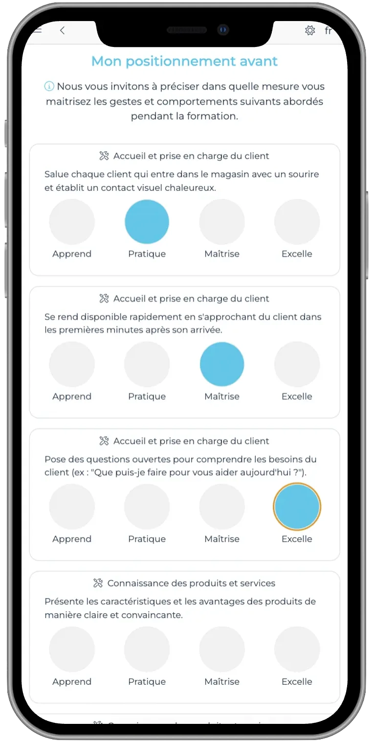 10 jours avant la formation
