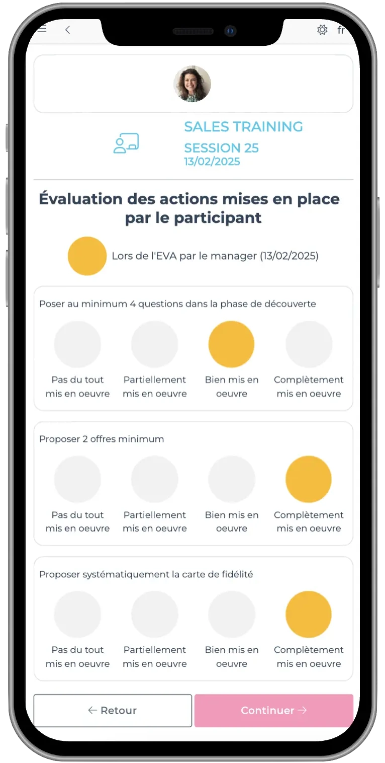30 jours après la formation